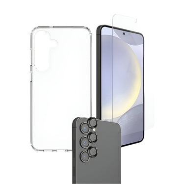 EFM 3-in-1 Case Screen & Camera Lens Armour Bundle for Samsung Galaxy S25+